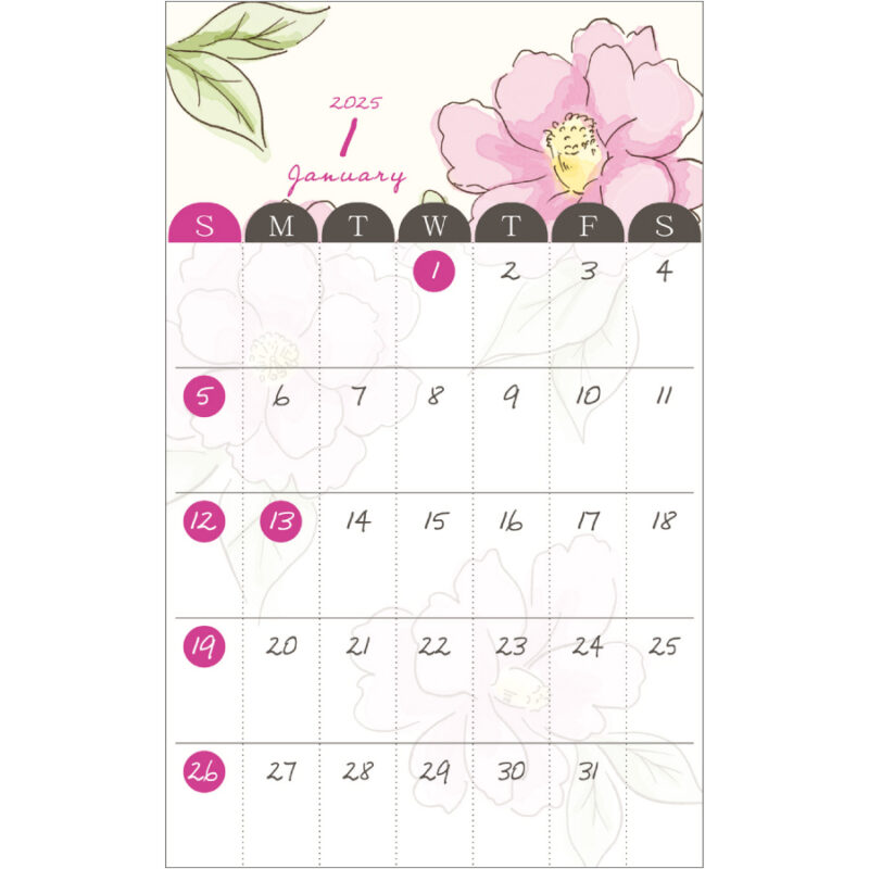 Flower Schedule 花々の便り（2）