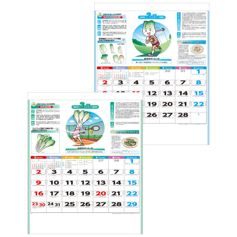 健康野菜カレンダー（3）