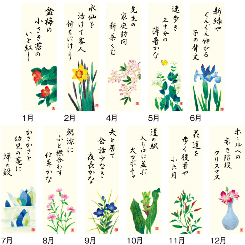花の詩 (日本画) メモ欄・紐付（3）