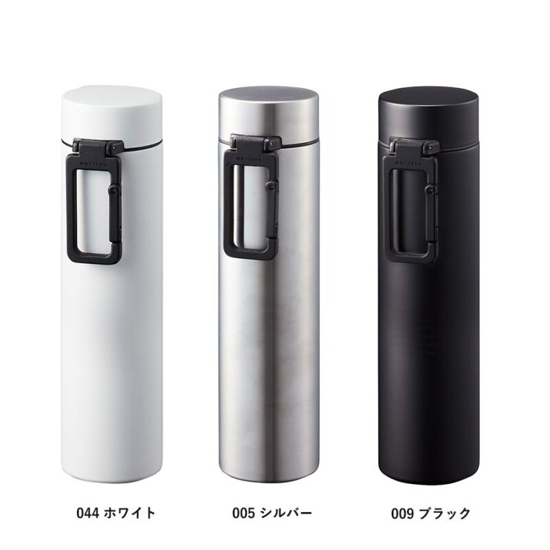 MOTTERUカラビナハンドルサーモボトル 360ml ホワイト（4）