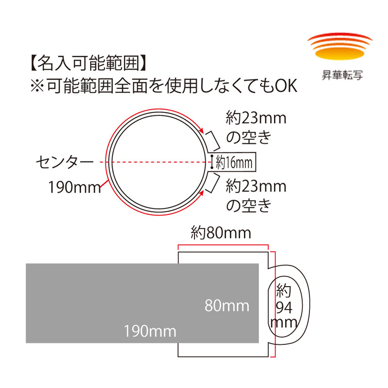 磁器製マグ（4）