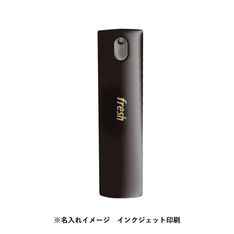 携帯用スプレーボトル ラウンド 10ml(アルコール対応) ブラック（4）