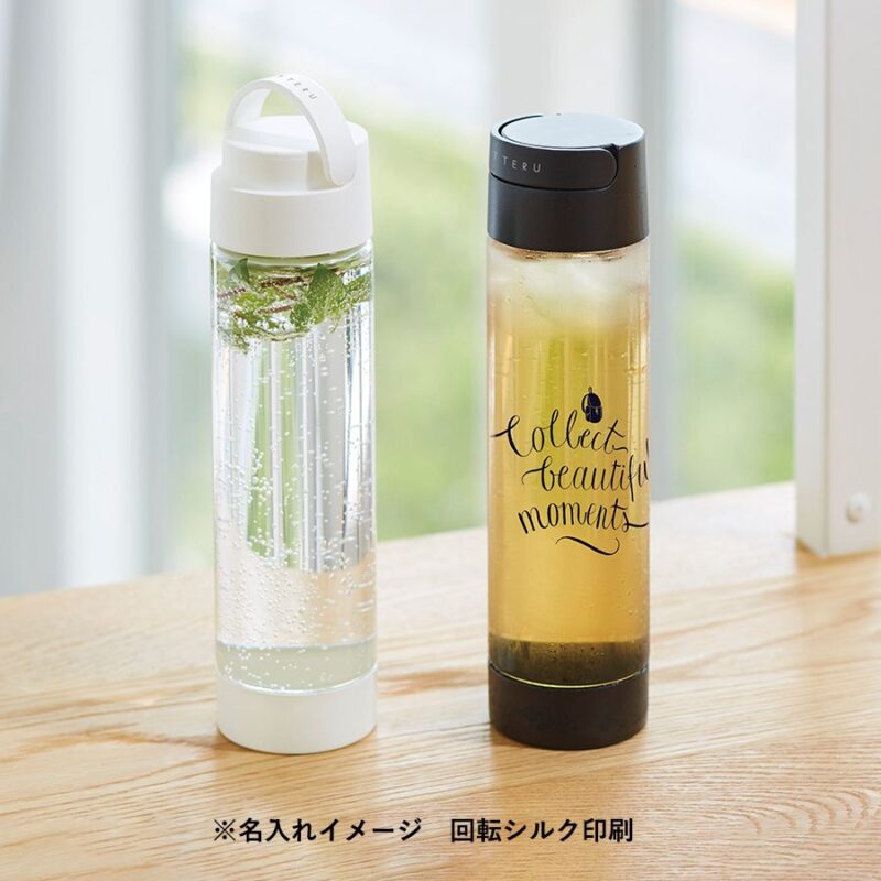 MOTTERUハンドル付クリアボトル 550ml ネイビー（5）