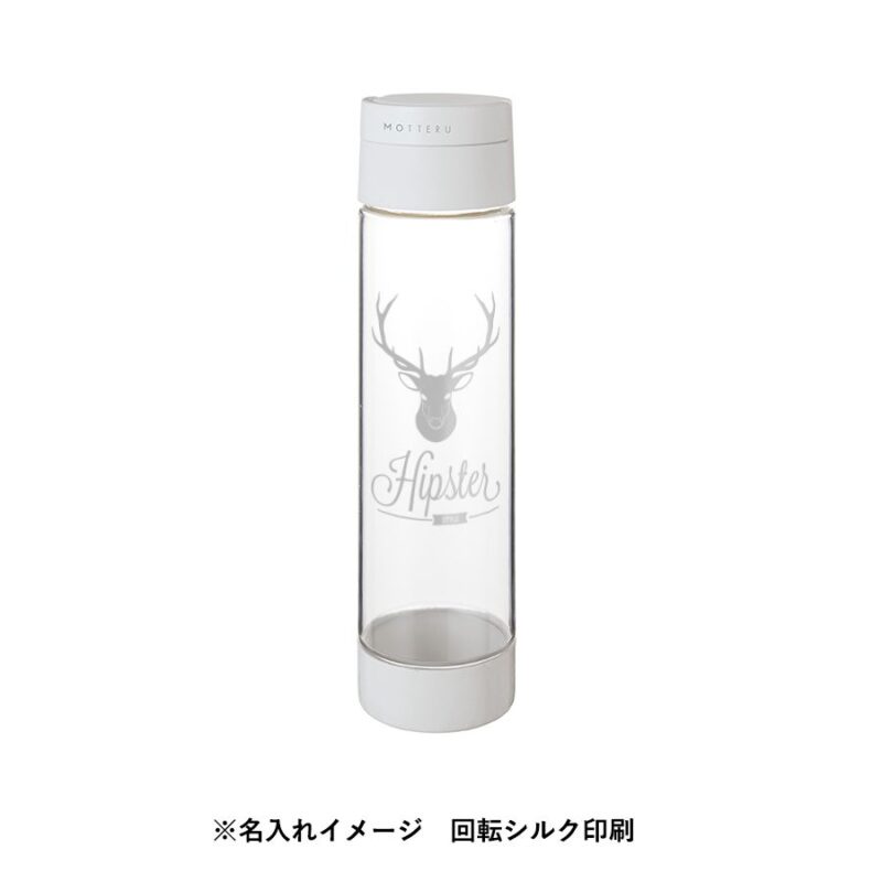 MOTTERUハンドル付クリアボトル 550ml ブラック（6）