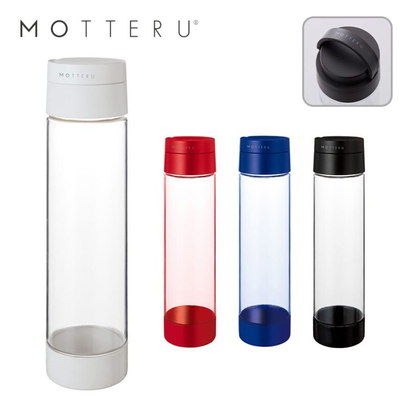 MOTTERUハンドル付クリアボトル 550ml ネイビー（2）