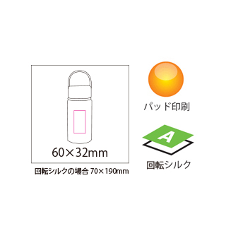 ハンドル付ステンレスボトル（5）