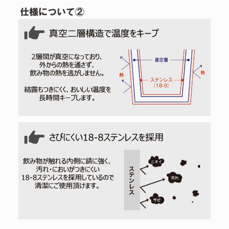 Zalattoサーモラウンドタンブラー ベージュ（5）