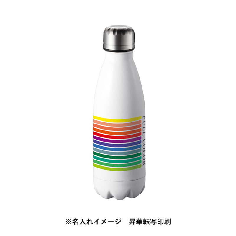 ロケットサーモボトル420ml 昇華転写対応 ホワイト（4）