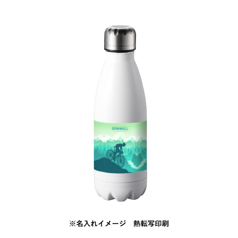 ロケットサーモボトル420ml 昇華転写対応 ホワイト（5）