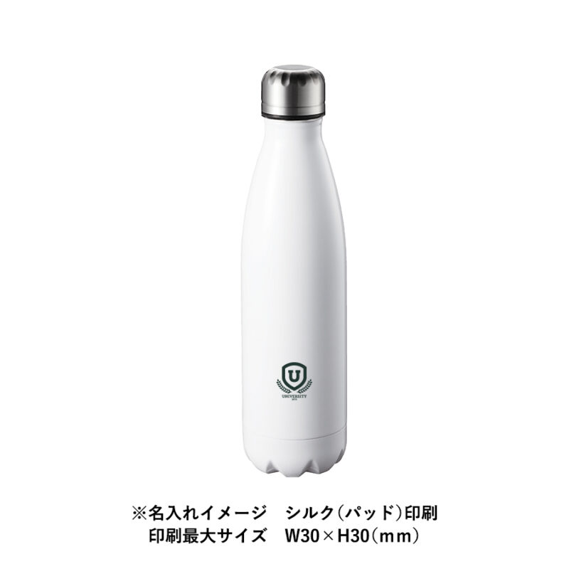 ロケットサーモボトル520ml 昇華転写対応 ホワイト（2）