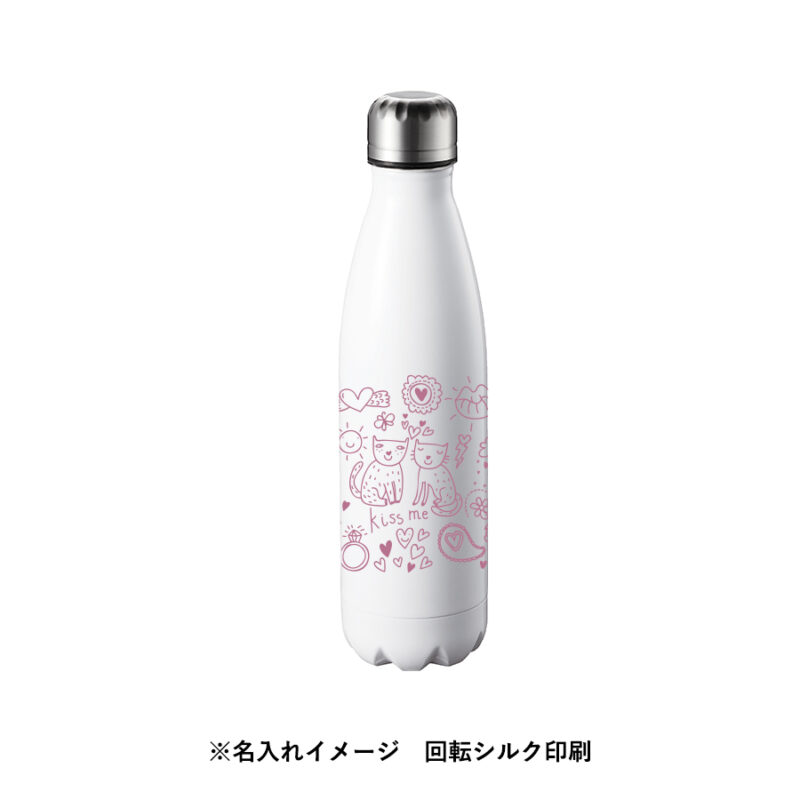 ロケットサーモボトル520ml 昇華転写対応 ホワイト（3）