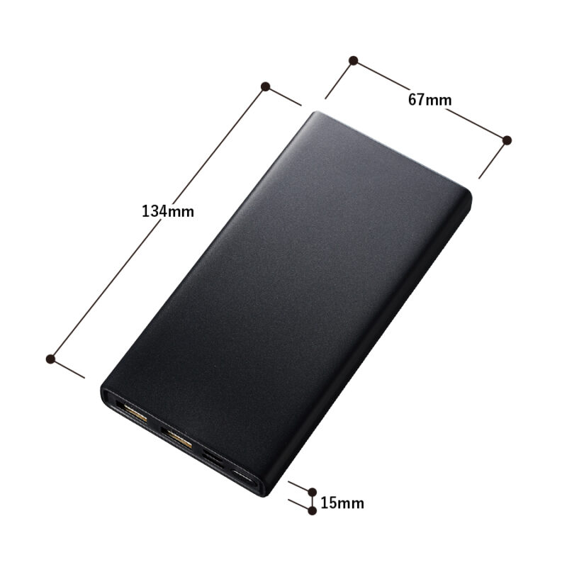 モバイルチャージャー10000mAh　　Type-C対応　オリーブ（2）