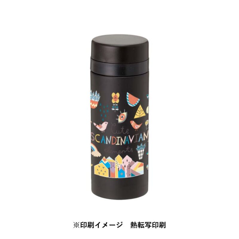 スリムサーモステンレスボトル　200ml　ベージュ（6）