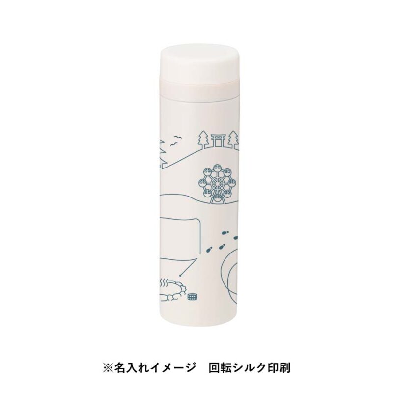 スリムサーモステンレスボトル 300ml ネイビー（5）