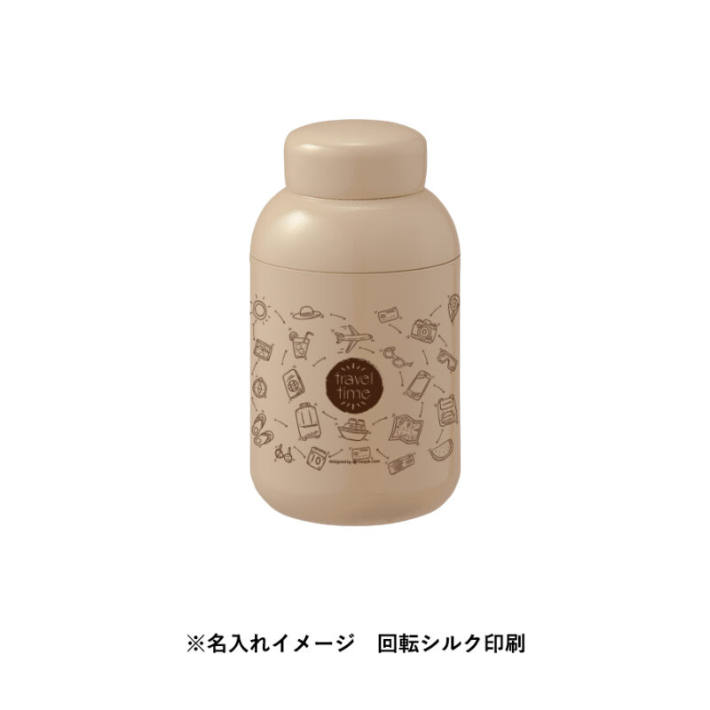 Maluttoサーモステンレスボトル280ml ベージュ（6）