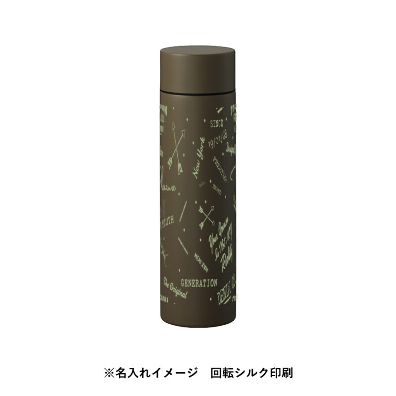 シンプルサーモステンレスボトル370ml カーキ（6）