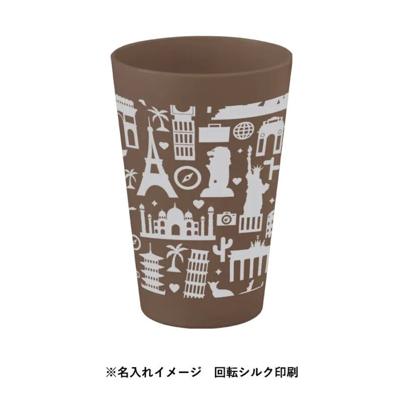 シンプルタンブラー480ml(コーヒー配合タイプ) ブラウン（6）