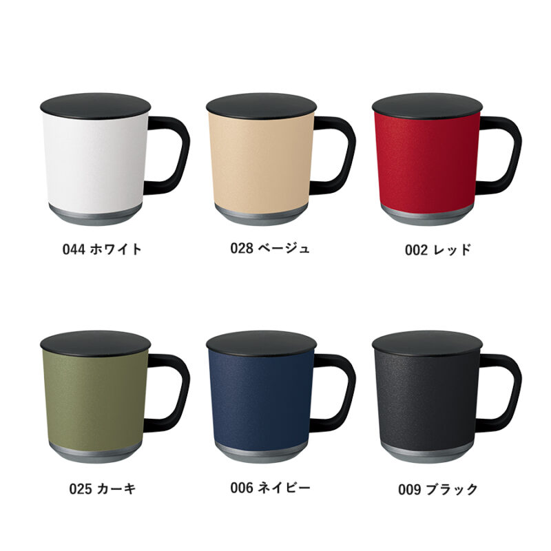 Zalattoフタ付サーモタンブラー380ml　レッド（5）