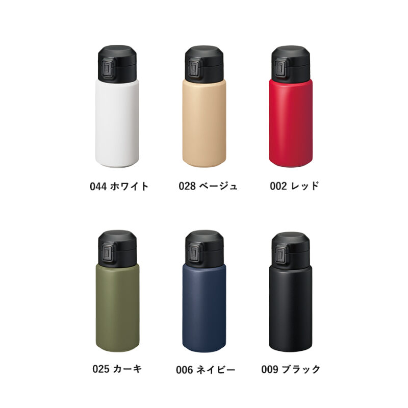 Zalattoワンタッチサーモボトル350ｍｌ　ブラック（5）