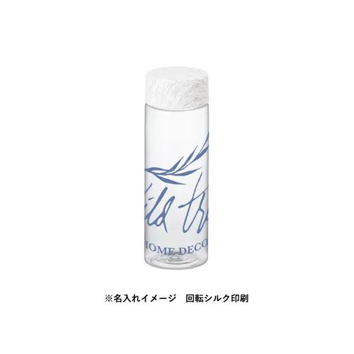 木目調キャップスリムクリアボトル500ml ホワイト（6）