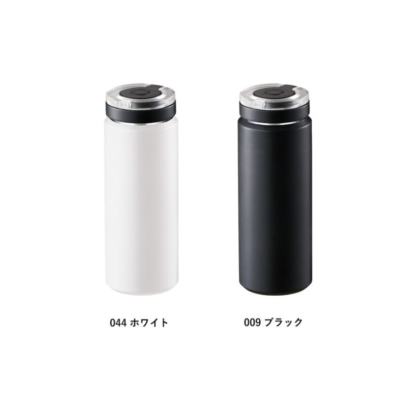 Zalatto炭酸サーモボトル530ml　ホワイト（2）